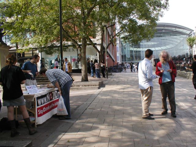 Signing and canvassing.
