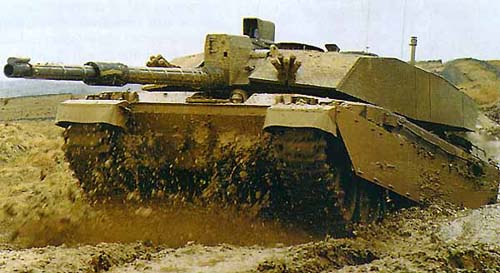 Challenger 2 main battle tank powered by Perkins CV12 engine