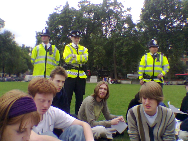 (p.s. I was arrested too)