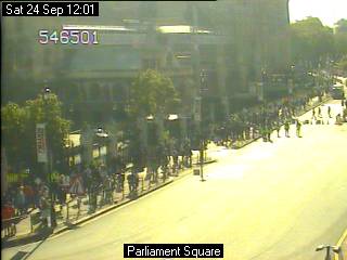 the whitehall one was working before the march