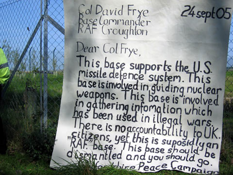 Letter to Col. David Frye