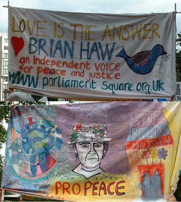 More supporters of Brian Haw