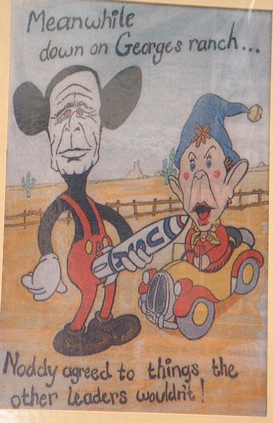 Noddy agreed to things the other leaders wouldn’t