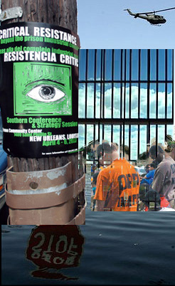 Flood waters in the jail had reached chest-level