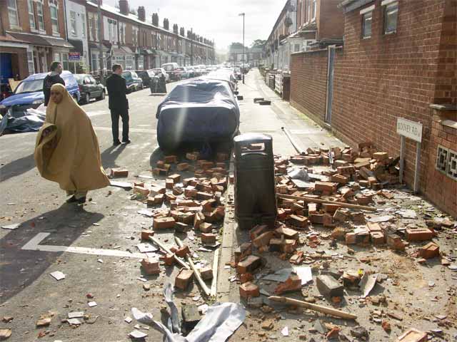 view down Dovey Road