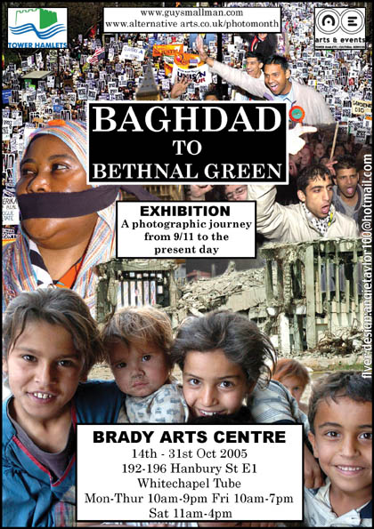 Anti War exhibition in London.