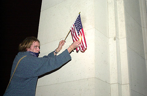 ...like when we welcomed George Bush to our city....