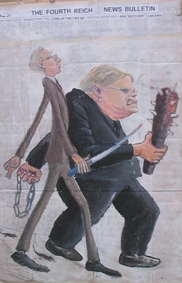 Government solicitors employed to repress dissent Ms Brus and her offsider