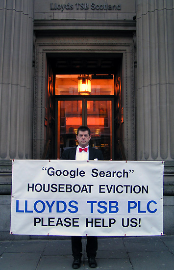 Lloyds TSB Scotland Appeal for Help Hanover Street Bank Edinburgh