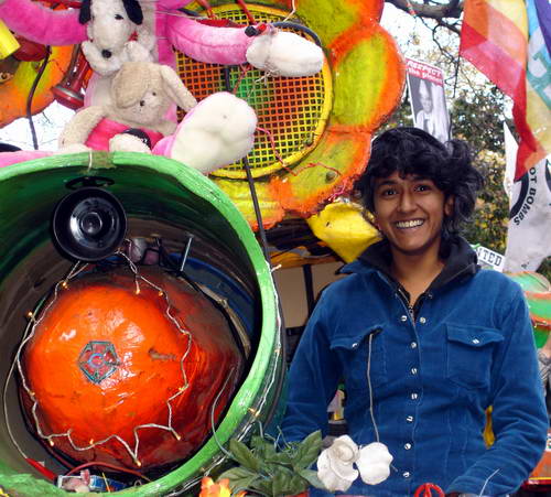 Rinky dink pedal powered sound system