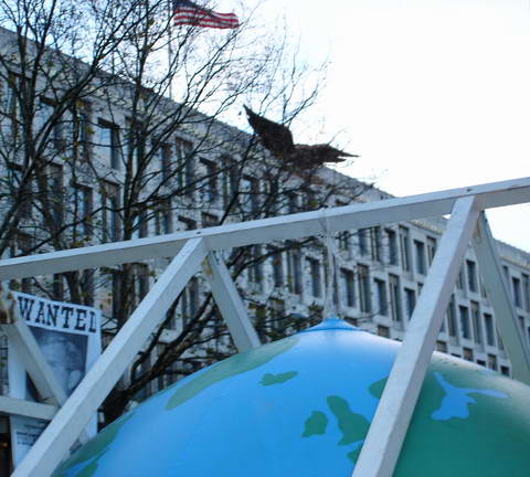 Evil eagle threatens the world