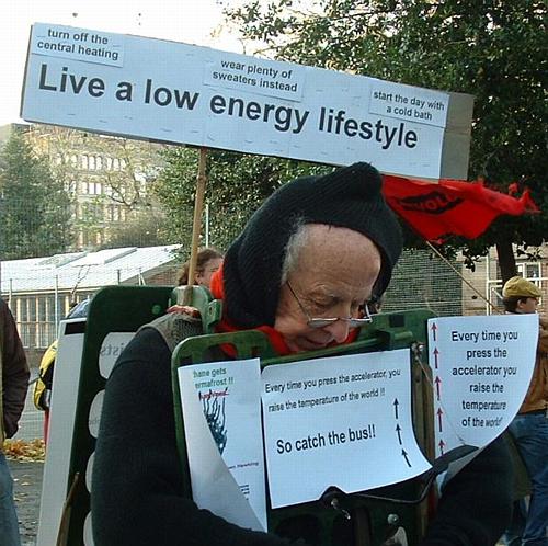 Live a low energy lifestyle