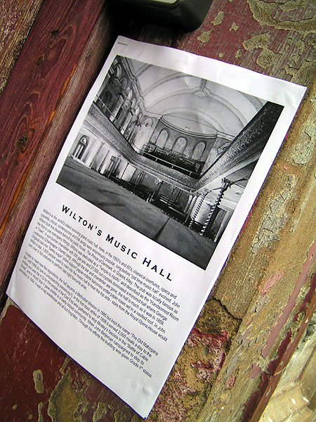 Wiltons Music Hall Explained