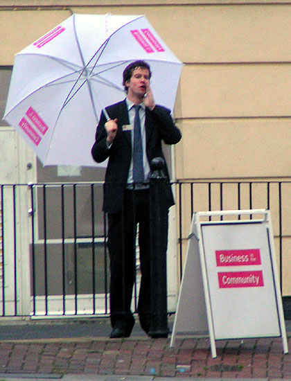 Business In The Community Can Shout When They Want!