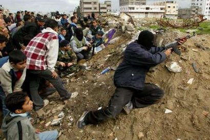 See how Hamas uses children as human shields