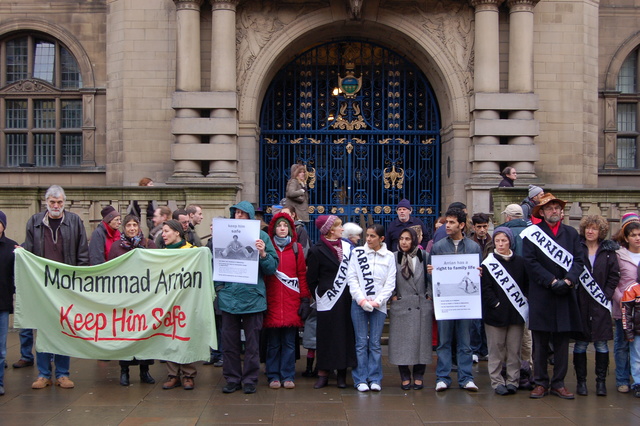 Mohammad Arrian Protest