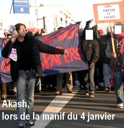 demonstration of Calais