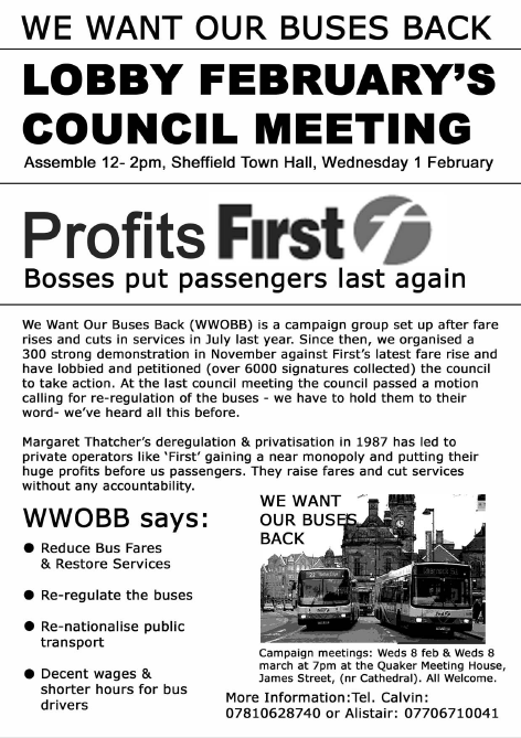 WWOBB Lobby Leaflet