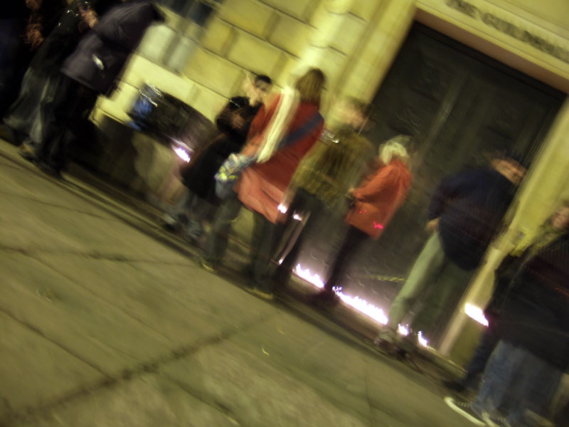 We tried to keep warm