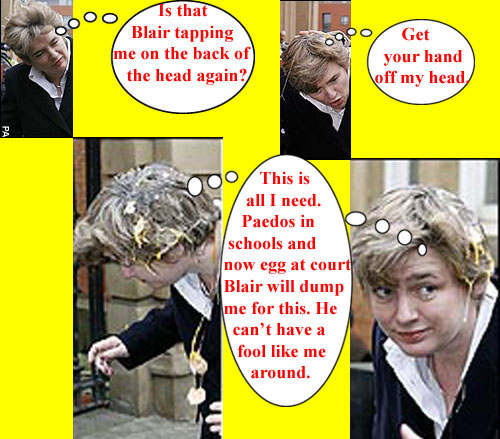 Scrambled Kelly and eggs.