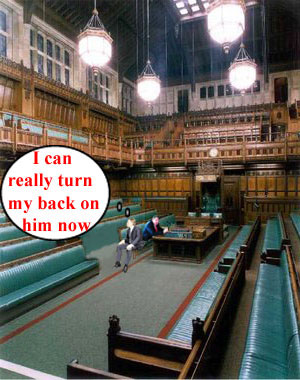 Blair cut the front bench
