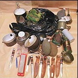 HORRIFYING arsenal of terrorist gear