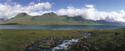 Reydarfjordur - Site of the illegal ALCOA smelter in Iceland under construction