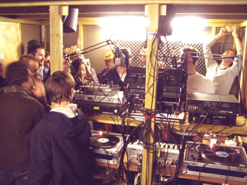 Moments before the last transmission...