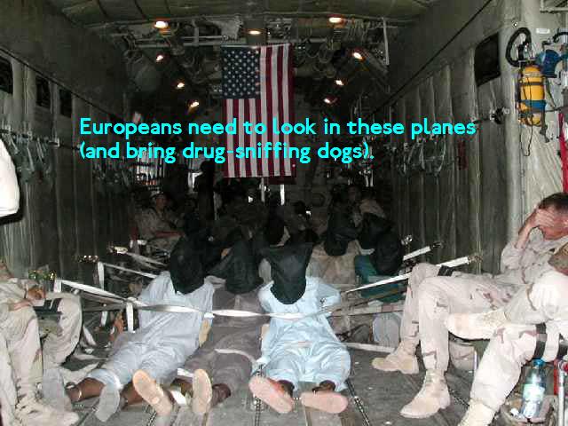 European governments say CIA doesn't use their territories.