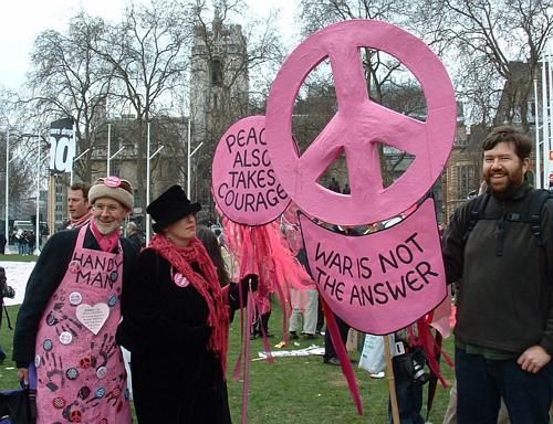 Peace also takes courage