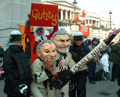 Bush and Blair - guilty