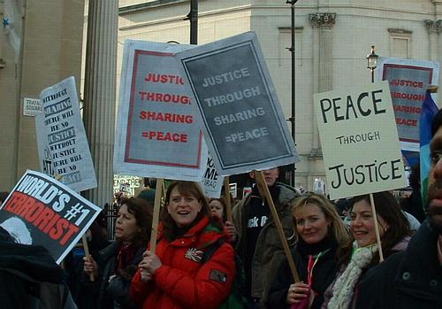 Sharing --- Justice --- Peace