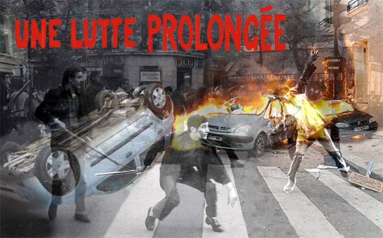 'Une lutte prolongee' - (a prolonged fight)