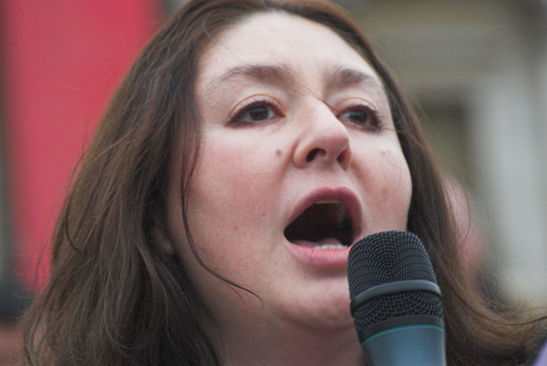 Maryam Namazie speaking