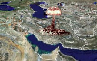 artist's impression of US plans to influence elections in Iran