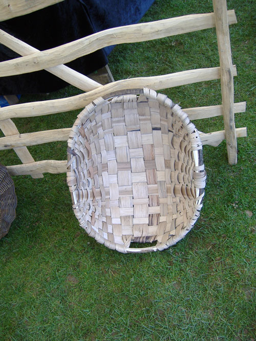 basket weaving - finished product