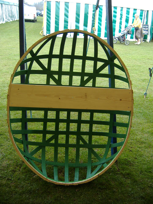 coracle making - mid stage