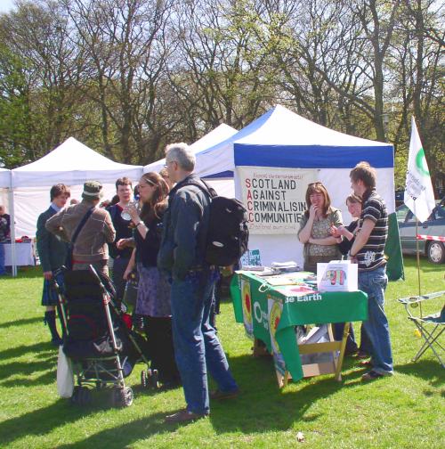 wide range of infostalls