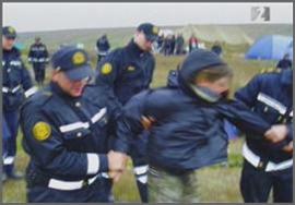 One of many illegal arrests