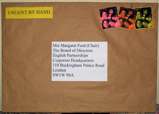 Urgent Letter For Hand Delivery Mrs Ford Chair English Partnerships