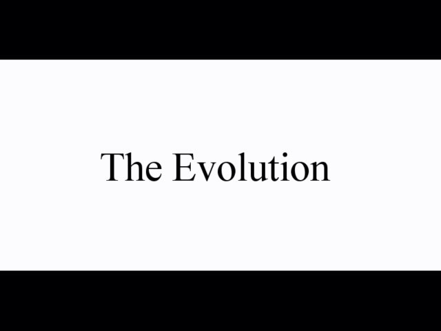 Evolution