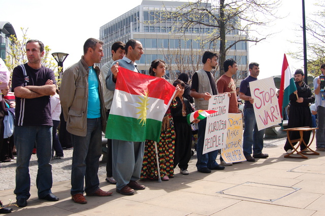 Sheffield Kurdish Community Protest