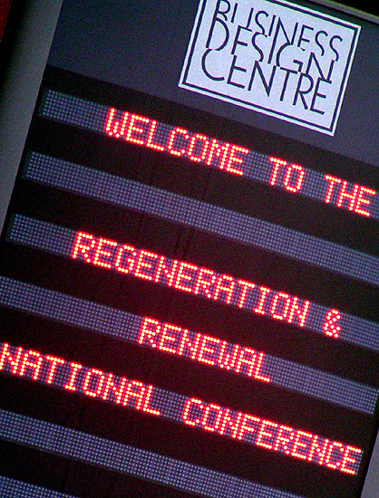 Illuminating The Regeneration & Renewal National Conference London
