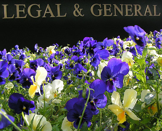 Legal & General Flowers at Head Office But AGM Picket Help?