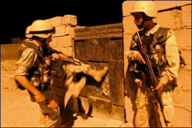 We would shoot his youngest kid...