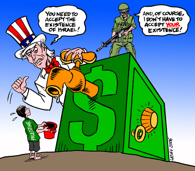 No money for Palestine!