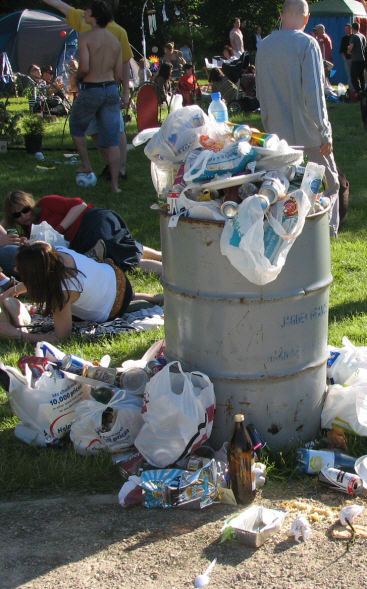 Rubbish! What was the carbon footprint?