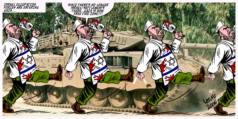 Gaza strip is now free fire zone!