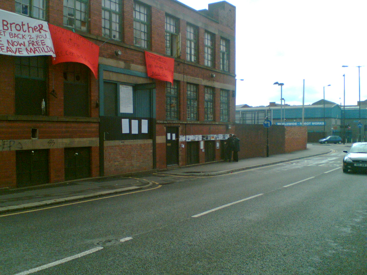 the last people leaving