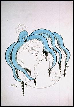 Nazi cartoon recycled for Renses frontpage